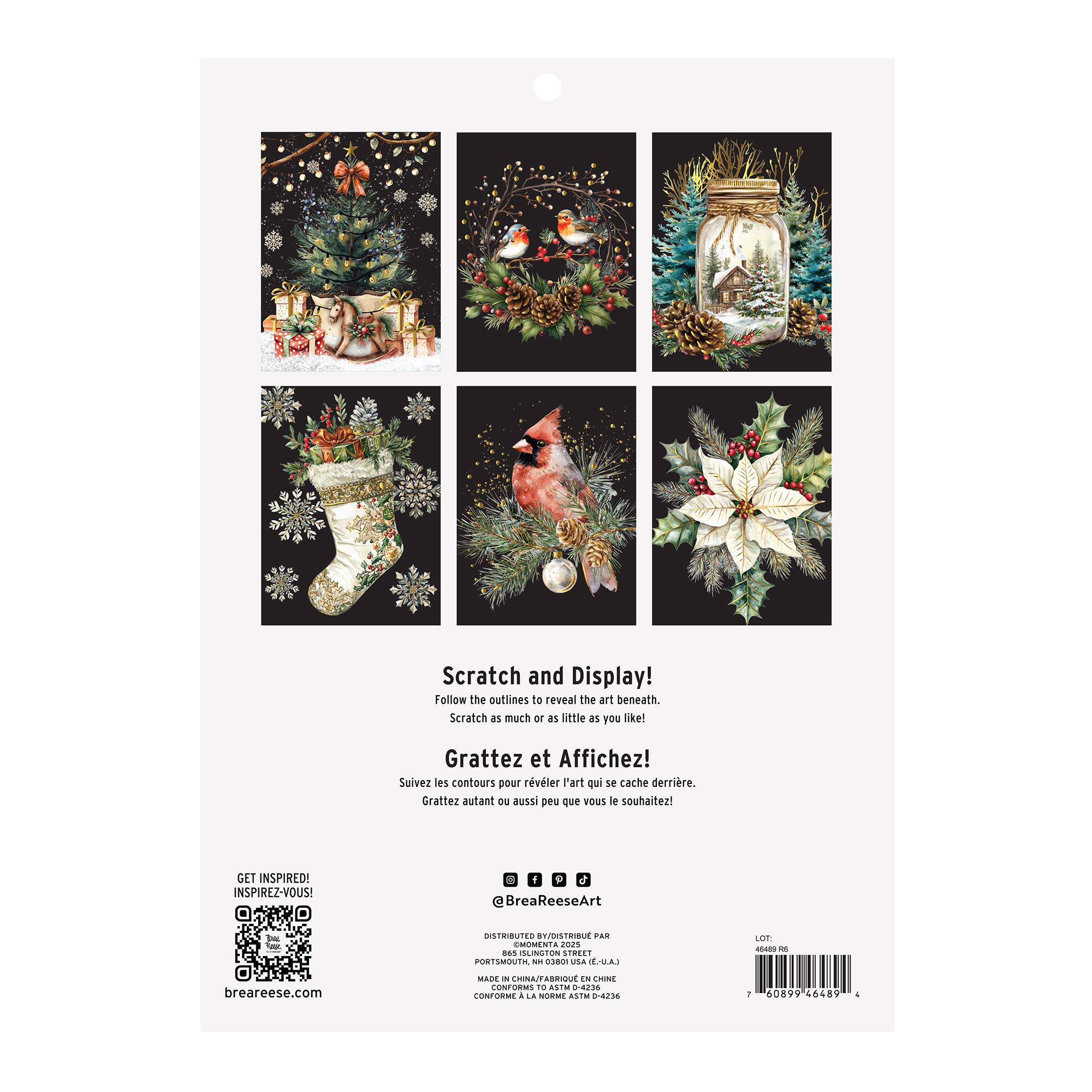 Brea Reese™ 9" x 12" Under the Tree Scratch Art Paper Pad